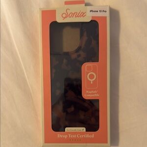 Sonix Black and Brown iPhone Case Sleek Design